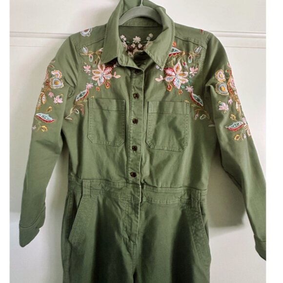 Boden Carly Embroidered Jumpsuit - Picture 2 of 7